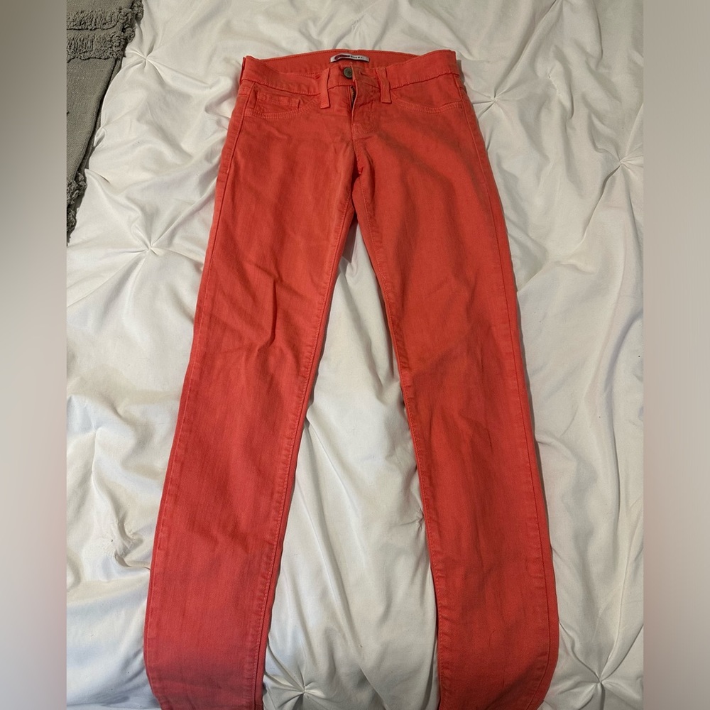 Flying Monkey Coral Straight Leg Jeans